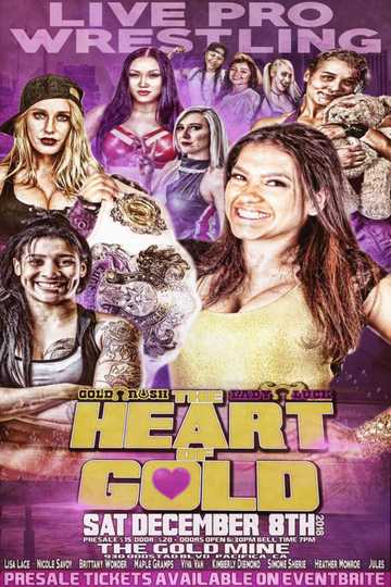 GRPW The Heart Of Gold Poster