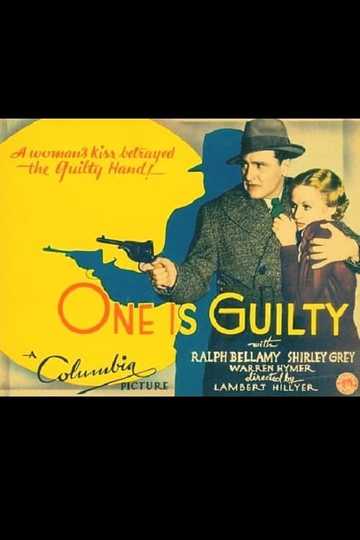 One Is Guilty Poster