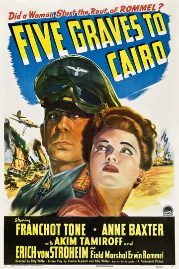 Five Graves to Cairo Poster