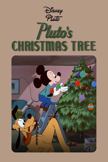 Pluto's Christmas Tree Poster