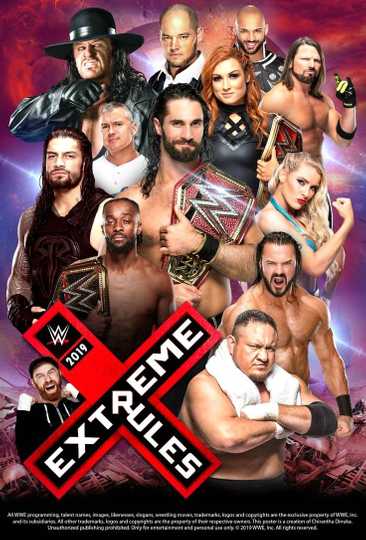 WWE Extreme Rules 2019 Poster