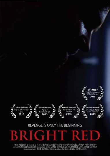 Bright Red Poster