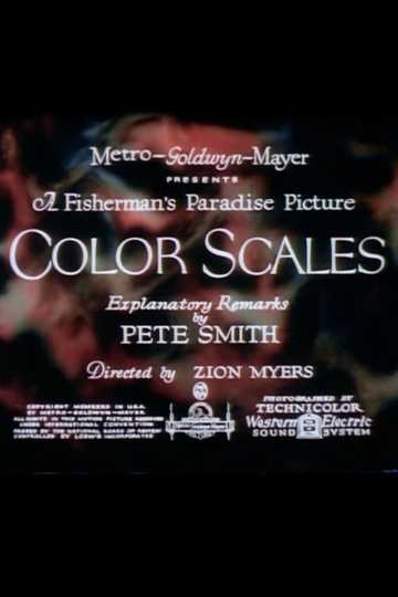 Color Scales Poster