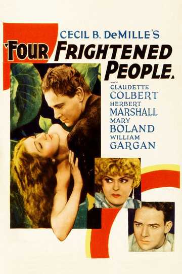 Four Frightened People Poster