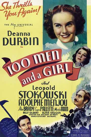 One Hundred Men and a Girl Poster
