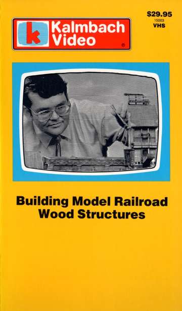Building Model Railroad Wood Structures Poster