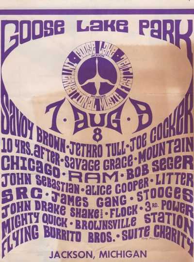 Goose Lake International Music Festival Poster