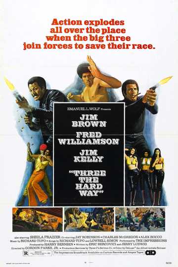 Three the Hard Way Poster