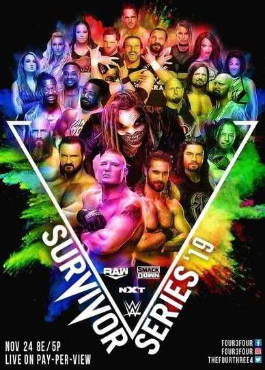 WWE Survivor Series 2019 Poster