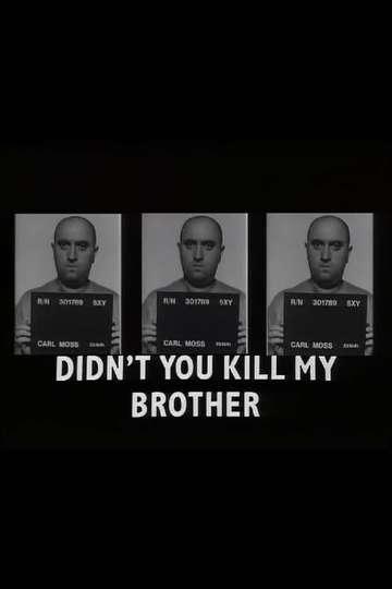 Didnt You Kill My Brother Poster