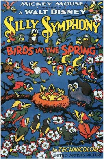 Birds in the Spring Poster