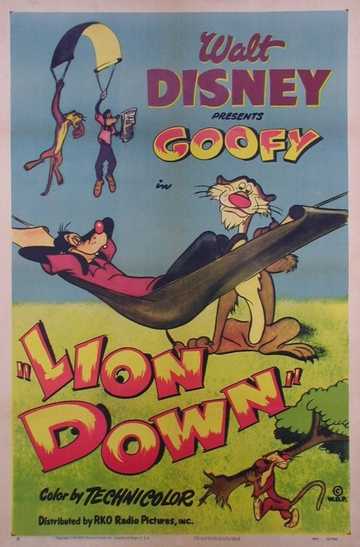 Lion Down Poster