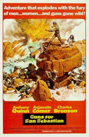 Guns for San Sebastian Poster