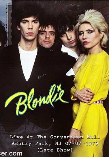 Blondie - Live at the Convention Hall Poster