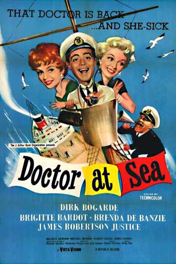 Doctor at Sea Poster