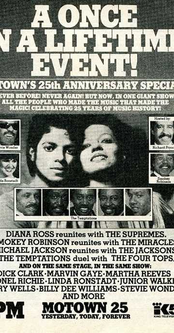 Motown 25: Yesterday, Today, Forever Poster