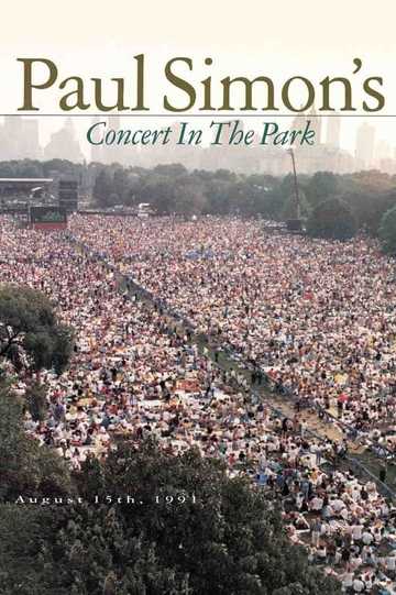 Paul Simon: Paul Simon's Concert in the Park Poster