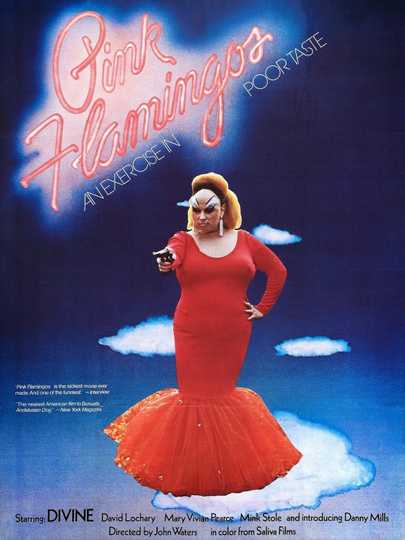 Pink Flamingos Poster