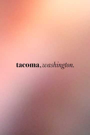 tacoma, washington. Poster
