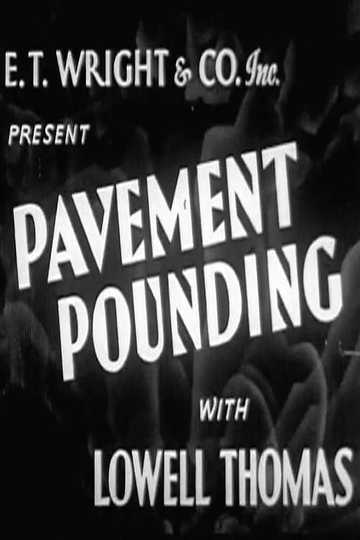 Pavement Pounding Poster