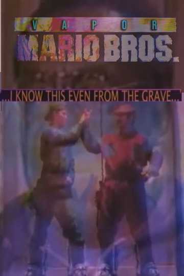 Vapor Mario Bros. Poster