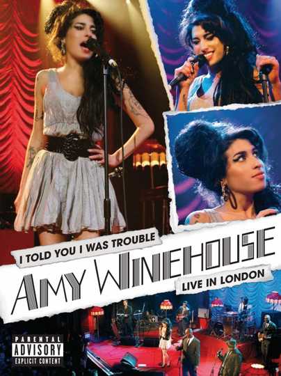 Amy Winehouse - I Told You I Was Trouble (Live in London) Poster