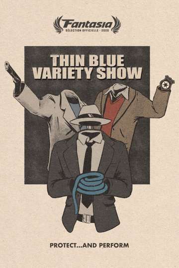 Thin Blue Variety Show Poster