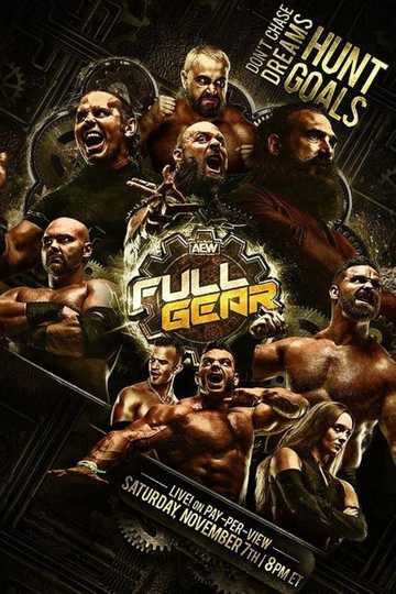 AEW Full Gear 2020 Poster