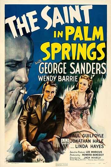 The Saint In Palm Springs Poster
