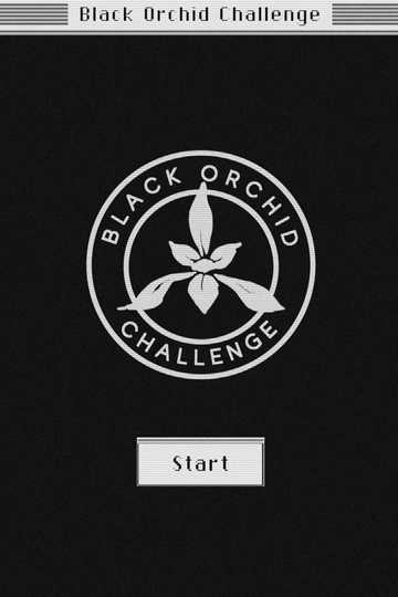 Black Orchid Challenge Poster