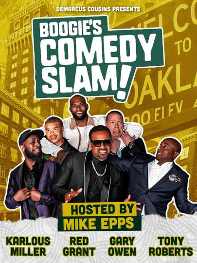DeMarcus Cousins Presents Boogies Comedy Slam Poster
