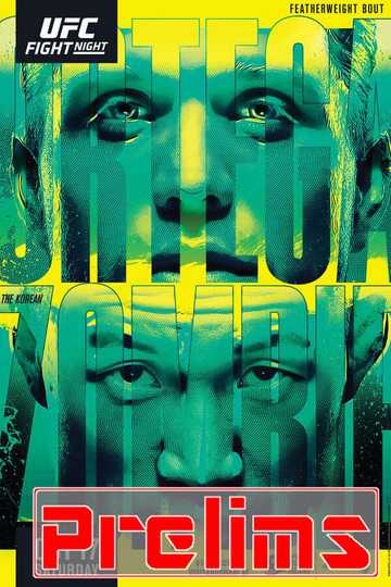 UFC Fight Night 180: Ortega vs. The Korean Zombie - Prelims Poster