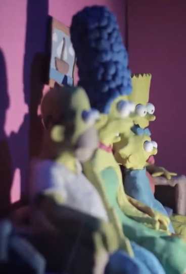 The Simpsons Couch Gag (You're Next) Poster