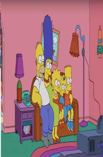 The Simpsons Couch Gag: The Joker Poster