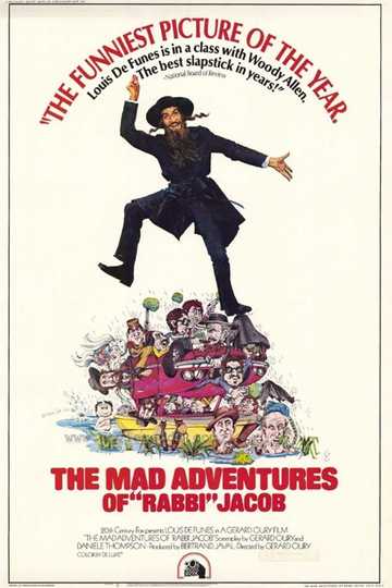 The Mad Adventures of Rabbi Jacob Poster