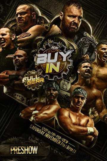 AEW Full Gear: The Buy-In 2020 Poster
