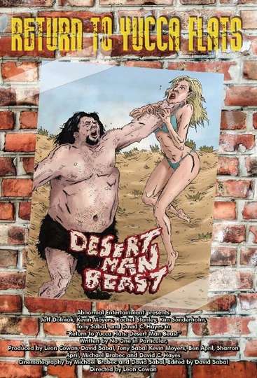 Return to Yucca Flats Desert Man Beast Poster