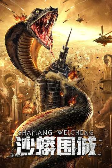 Snake Fall of a City Poster