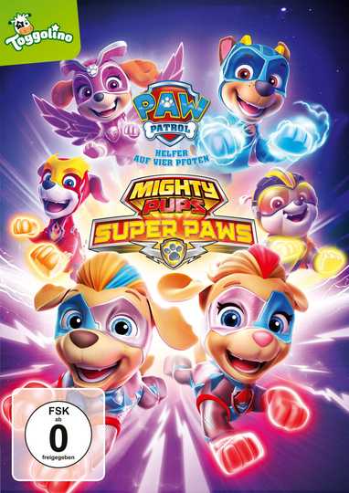 Paw Patrol - Mighty Pups Super Paws Poster