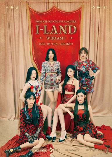 2020 GIDLE Online Concert ILand  Who Am I Poster