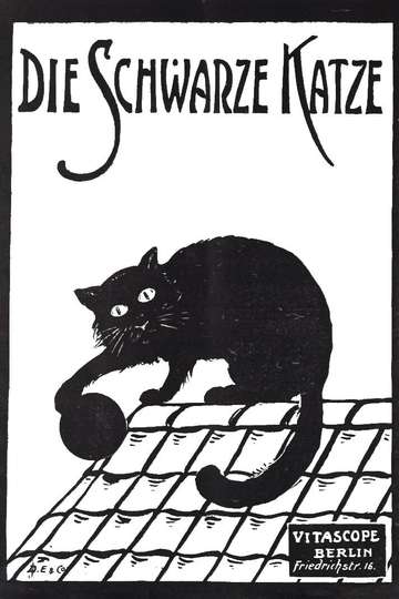 Die schwarze Katze 1 Teil Poster