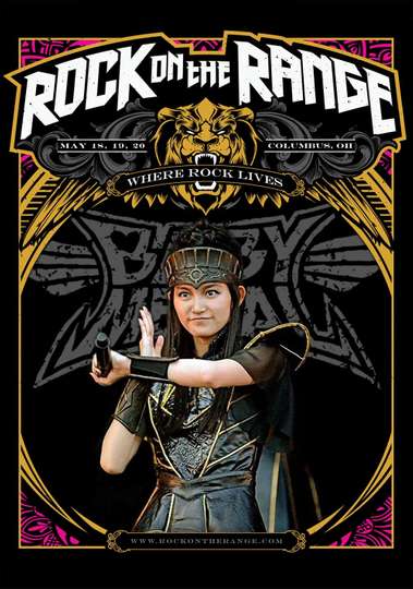 Babymetal - Live At Rock on The Range 2018 Poster