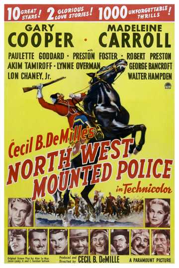 North West Mounted Police Poster
