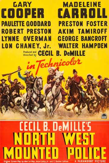 North West Mounted Police Poster