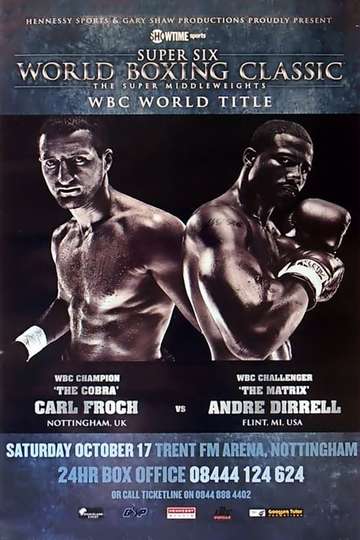 Carl Froch vs Andre Dirrell Poster
