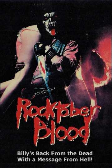 Rocktober Blood Poster