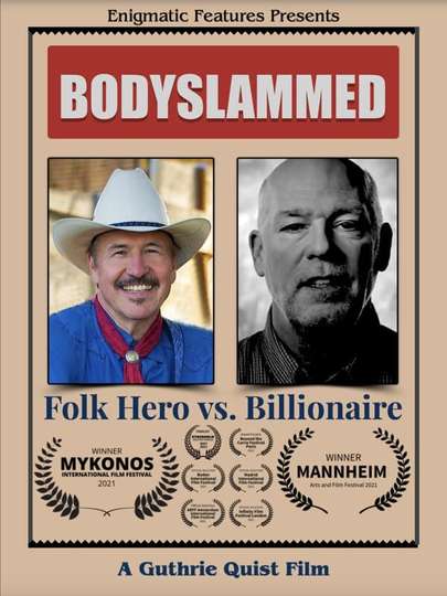 Bodyslammed Folk Hero vs Billionaire Poster