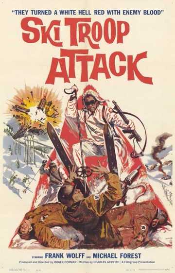 Ski Troop Attack Poster