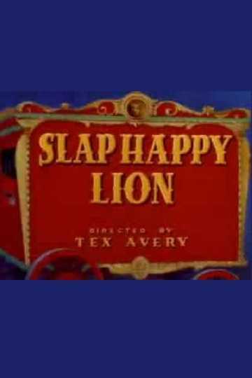 Slap Happy Lion Poster