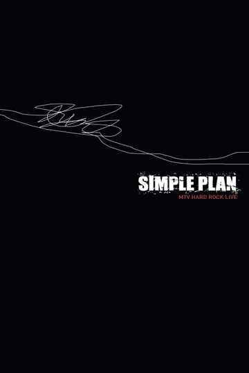 Simple Plan: MTV Hard Rock Live Poster